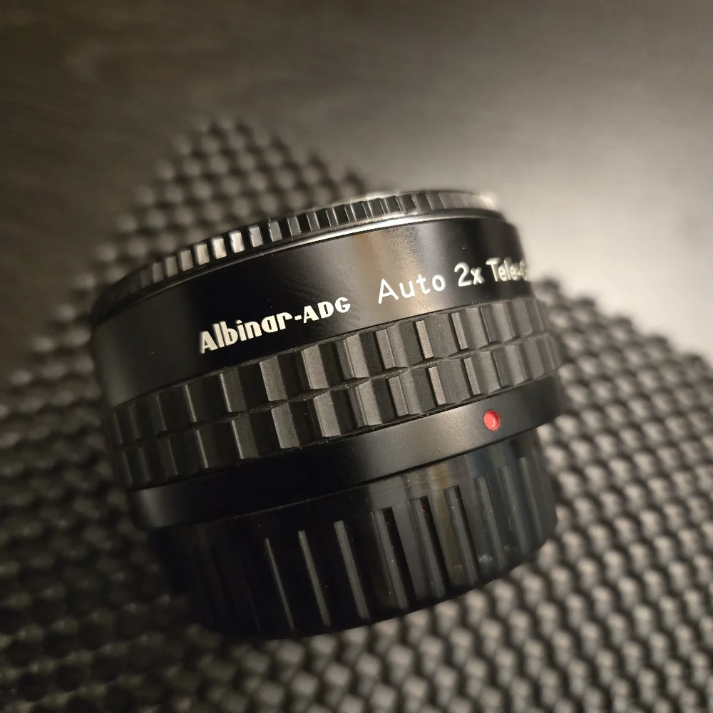 Albinar - ADG Auto 2X Tele Converter P/K Lens Made in Japan With Caps